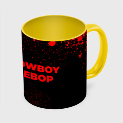 Кружка с полной запечаткой Cowboy Bebop - red gradient по-горизонтали