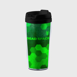 Термокружка-непроливайка Dead Space - green gradient посередине