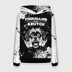 Женская толстовка 3D Thousand Foot Krutch рок пес