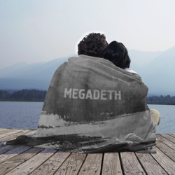 Плед 3D Megadeth - grey gradient посередине - фото 2