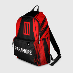 Рюкзак 3D Paramore - red gradient по-центру
