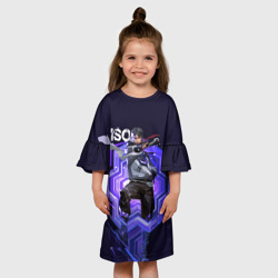 Детское платье 3D Iso Valorant - фото 2