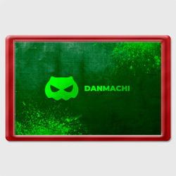 Магнит 45*70 DanMachi - green gradient по-горизонтали