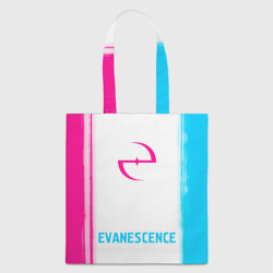 Шоппер 3D Evanescence neon gradient style по-центру