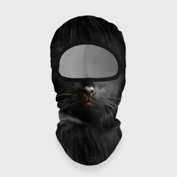 Балаклава 3D Маска чёрной кошки