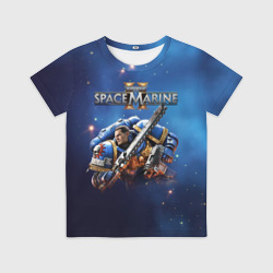 Детская футболка 3D Captain Titus Warhammer  40000 space marine  2