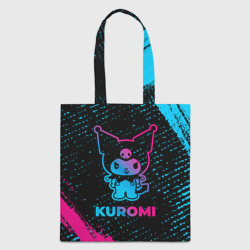 Шоппер 3D Kuromi - neon gradient