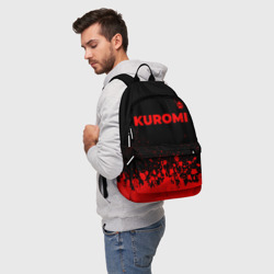 Рюкзак 3D Kuromi - red gradient посередине - фото 2
