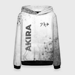 Женская толстовка 3D Akira - white gradient вертикально