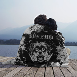 Плед 3D Burzum рок пес - фото 2