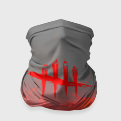 Бандана-труба 3D Dead by Daylight logo fire