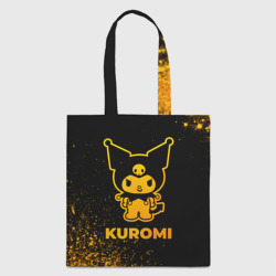 Шоппер 3D Kuromi - gold gradient