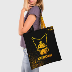 Шоппер 3D Kuromi - gold gradient - фото 2