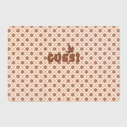 Магнитный плакат 3Х2 Гусси - узор в стиле Гучи