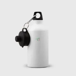 Бутылка спортивная Самолётик телеграм - фото 2