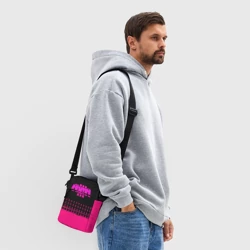 Сумка через плечо 3D ARMA розовая геометрия - фото 2