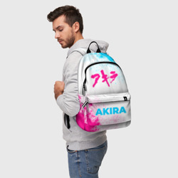 Рюкзак 3D Akira neon gradient style по-центру - фото 2