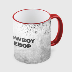 Кружка с полной запечаткой Cowboy Bebop - white gradient по-горизонтали