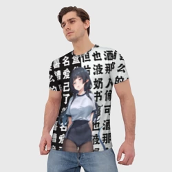 Мужская футболка 3D Jane Doe - Zenless zone zero - фото 2