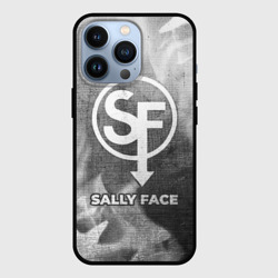 Чехол для iPhone 13 Pro Sally Face - grey gradient