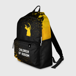 Рюкзак 3D Children of Bodom - gold gradient по-центру