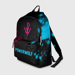 Рюкзак 3D Powerwolf - neon gradient по-центру