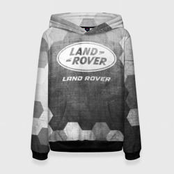 Женская толстовка 3D Land Rover - grey gradient