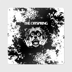 Магнит виниловый Квадрат The Offspring рок пес