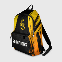 Рюкзак 3D Scorpions - gold gradient по-центру
