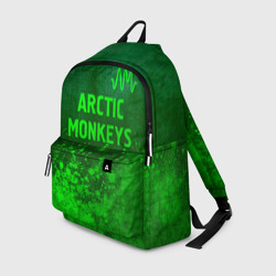 Рюкзак 3D Arctic Monkeys - green gradient посередине