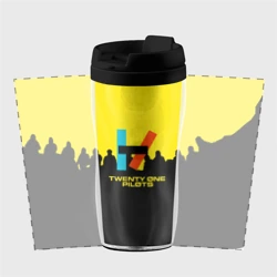 Термокружка-непроливайка Twenty one pilots rock steel - фото 2
