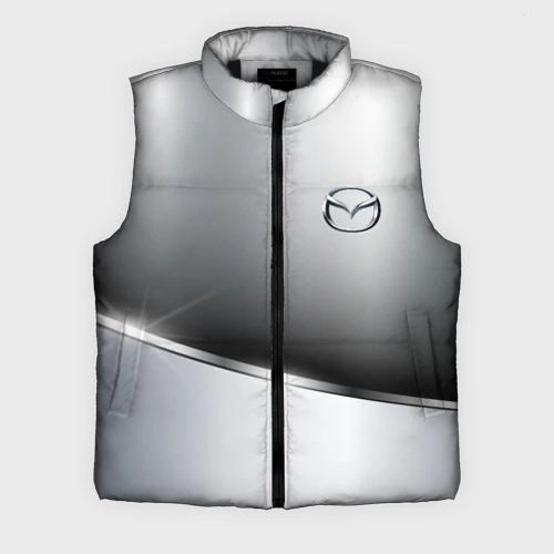 Мужской жилет утепленный 3D Mazda sport metalic