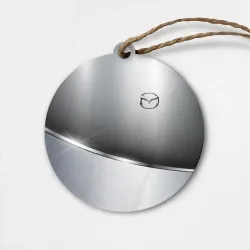 Деревянная игрушка круг Mazda sport metalic