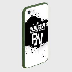 Чехол для iPhone 5/5S матовый Perfect world краски - фото 2