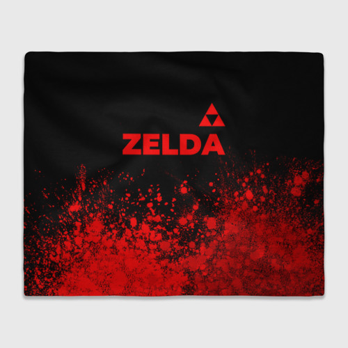 Плед 3D Zelda - red gradient посередине