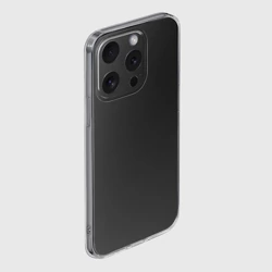 Чехол для iPhone 15 Pro силиконовый с защитой камеры Серо-серый градиент - фото 2
