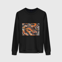 Женский свитшот хлопок Dragon wild
