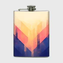Фляга Abstract art - geometric shapes
