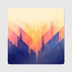 Магнит виниловый Квадрат Abstract art - geometric shapes