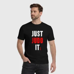 Мужская футболка хлопок Just Judo It - фото 2