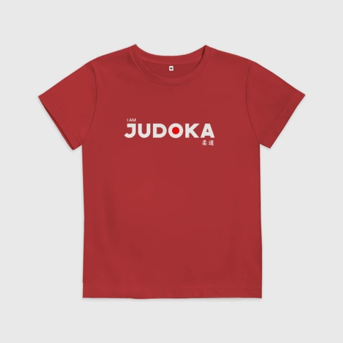 Детская футболка хлопок I am judoka