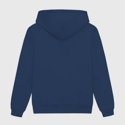 Женская толстовка хлопок с принтом Надпись: с нами Бог с 882 года, вид сзади #1