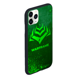 Чехол для iPhone 11 Pro Max матовый Warframe - green gradient - фото 2