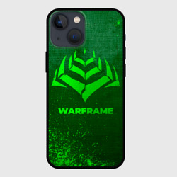 Чехол для iPhone 13 mini Warframe - green gradient