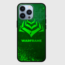 Чехол для iPhone 13 Pro Warframe - green gradient
