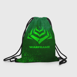 Рюкзак-мешок 3D Warframe - green gradient