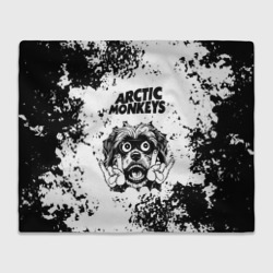 Плед 3D Arctic Monkeys - рок пес