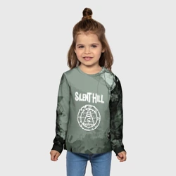 Детский лонгслив 3D Silent hill тёмная материя - фото 2