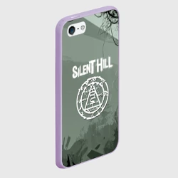 Чехол для iPhone 5/5S матовый Silent hill тёмная материя - фото 2