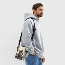 Сумка через плечо 3D Скетч байкер - фото 2